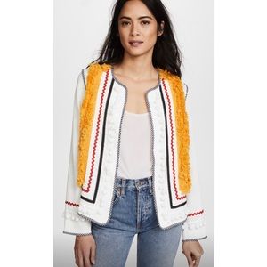 English Factory Fringe Blazer